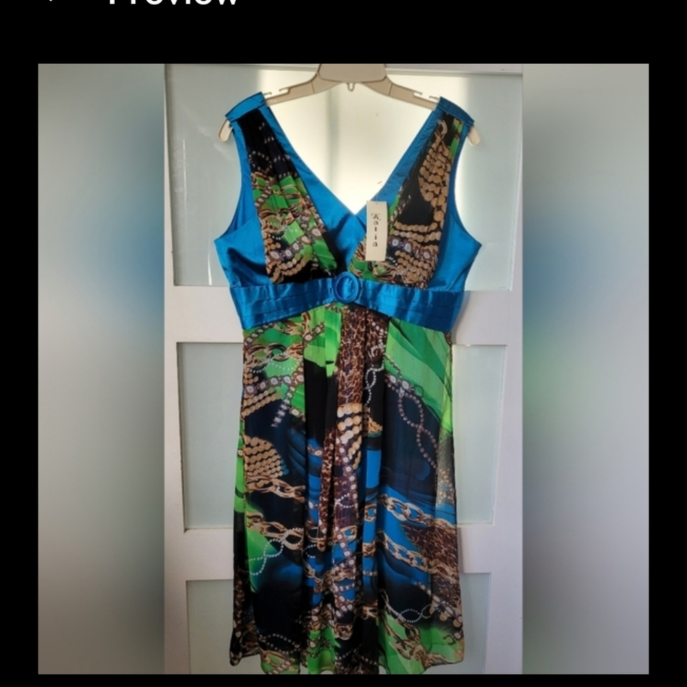 NWT Katia 1XL Lined Dress